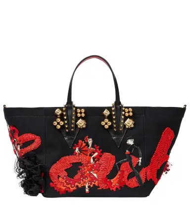 Christian Louboutin x Rossy de Palma Flamencaba Small embroidered tote bag | Thumbnail 1 Christian Louboutin x Rossy de Palma Flamencaba Small embroidered tote bag | Thumbnail 1