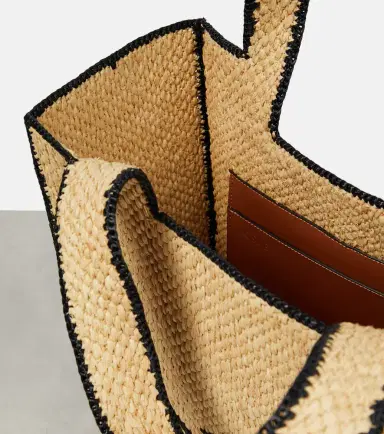 Loewe Paula's Ibiza Font Large raffia shopper | Thumbnail 5 Loewe Paula's Ibiza Font Large raffia shopper | Thumbnail 5