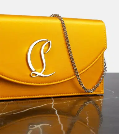 Christian Louboutin Loubi54 satin clutch | Thumbnail 3 Christian Louboutin Loubi54 satin clutch | Thumbnail 3
