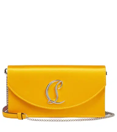 Christian Louboutin Loubi54 satin clutch | Thumbnail 1 Christian Louboutin Loubi54 satin clutch | Thumbnail 1