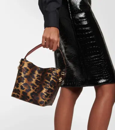 Christian Louboutin Cabachic Mini satin bucket bag | Thumbnail 3 Christian Louboutin Cabachic Mini satin bucket bag | Thumbnail 3