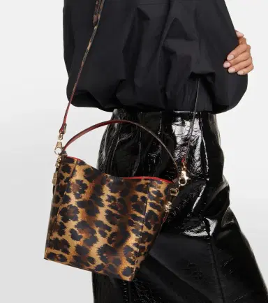 Christian Louboutin Cabachic Mini satin bucket bag | Thumbnail 4 Christian Louboutin Cabachic Mini satin bucket bag | Thumbnail 4