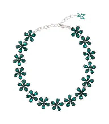 Amina Muaddi Crystal-embellished anklet | Thumbnail 1 Amina Muaddi Crystal-embellished anklet | Thumbnail 1