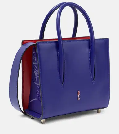 Christian Louboutin Paloma Mini velour and leather tote bag | Thumbnail 3 Christian Louboutin Paloma Mini velour and leather tote bag | Thumbnail 3