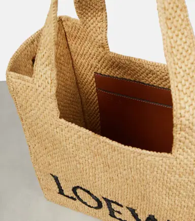 Loewe Paula's Ibiza Medium logo raffia tote bag | Thumbnail 5 Loewe Paula's Ibiza Medium logo raffia tote bag | Thumbnail 5