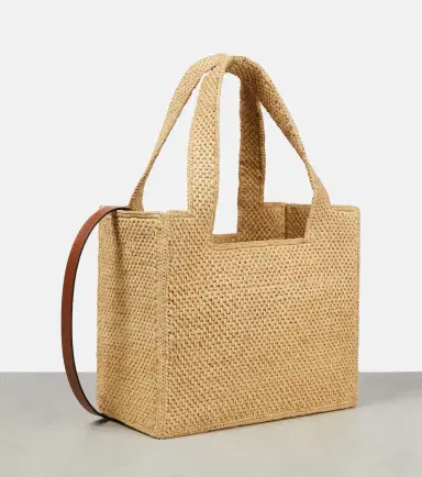 Loewe Paula's Ibiza Medium logo raffia tote bag | Thumbnail 6 Loewe Paula's Ibiza Medium logo raffia tote bag | Thumbnail 6