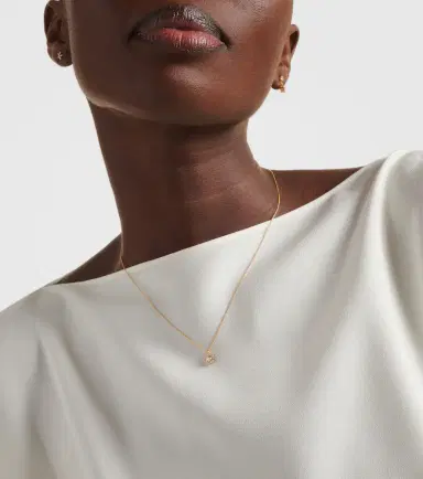 Sophie Bille Brahe Soleil Simple 18kt gold necklace with diamonds | Thumbnail 6 Sophie Bille Brahe Soleil Simple 18kt gold necklace with diamonds | Thumbnail 6