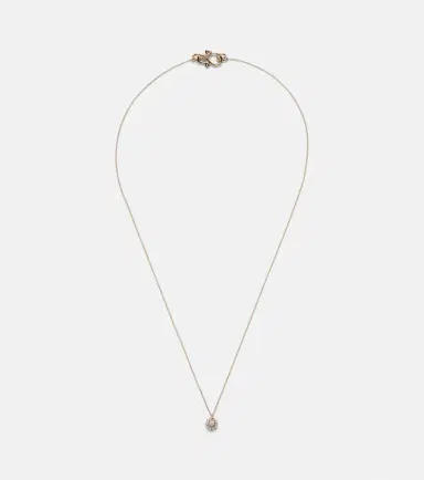 Sophie Bille Brahe Soleil Simple 18kt gold necklace with diamonds | Thumbnail 1 Sophie Bille Brahe Soleil Simple 18kt gold necklace with diamonds | Thumbnail 1