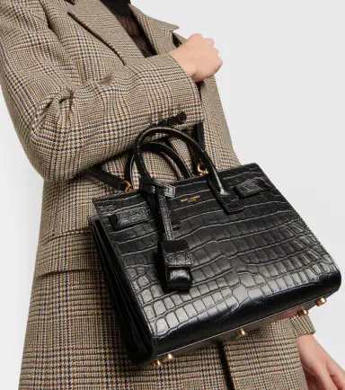 Saint Laurent Sac De Jour Nano croc-effect leather tote bag | Thumbnail 2 Saint Laurent Sac De Jour Nano croc-effect leather tote bag | Thumbnail 2