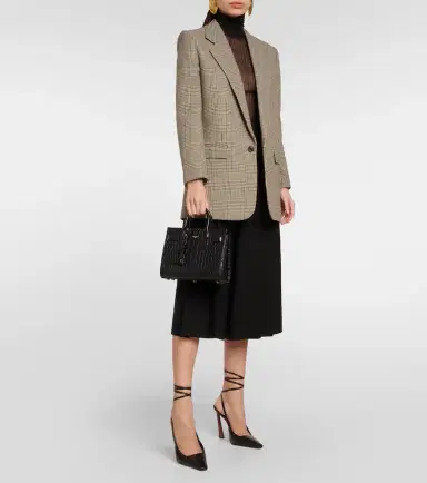 Saint Laurent Sac De Jour Nano croc-effect leather tote bag | Thumbnail 3 Saint Laurent Sac De Jour Nano croc-effect leather tote bag | Thumbnail 3