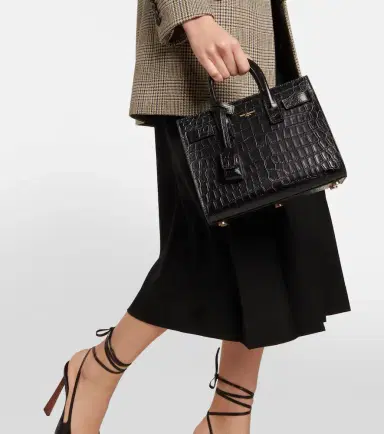 Saint Laurent Sac De Jour Nano croc-effect leather tote bag | Thumbnail 4 Saint Laurent Sac De Jour Nano croc-effect leather tote bag | Thumbnail 4