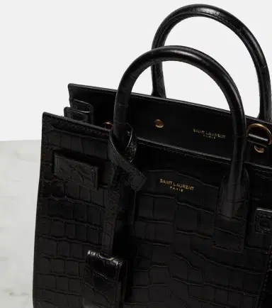 Saint Laurent Sac De Jour Nano croc-effect leather tote bag | Thumbnail 6 Saint Laurent Sac De Jour Nano croc-effect leather tote bag | Thumbnail 6