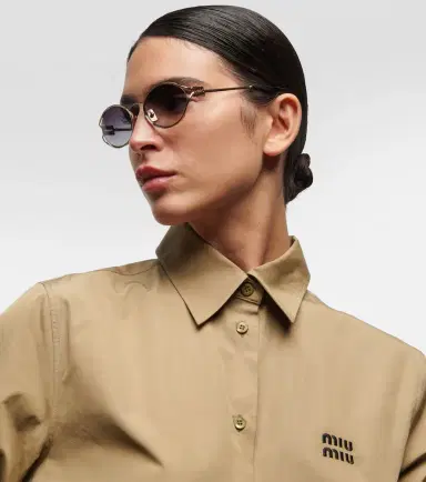 Miu Miu Round sunglasses | Thumbnail 5 Miu Miu Round sunglasses | Thumbnail 5