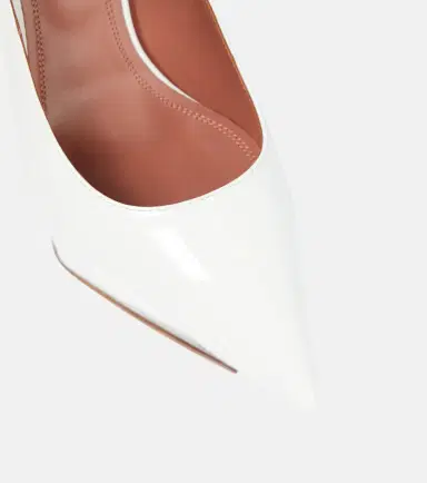 Amina Muaddi Yigit patent leather platform pumps | Thumbnail 4 Amina Muaddi Yigit patent leather platform pumps | Thumbnail 4