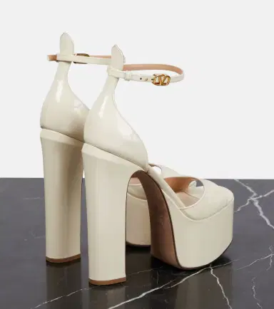 Valentino Garavani Tan-Go 155 patent leather platform sandals | Thumbnail 3 Valentino Garavani Tan-Go 155 patent leather platform sandals | Thumbnail 3