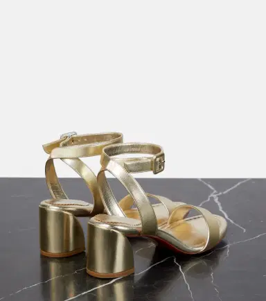 Christian Louboutin Miss Sabina 55 metallic sandals | Thumbnail 3 Christian Louboutin Miss Sabina 55 metallic sandals | Thumbnail 3
