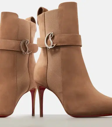 Christian Louboutin CL Chelsea Booty suede ankle boots | Thumbnail 4 Christian Louboutin CL Chelsea Booty suede ankle boots | Thumbnail 4