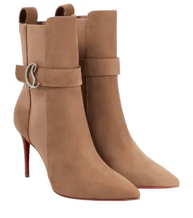 Christian Louboutin CL Chelsea Booty suede ankle boots | Thumbnail 1 Christian Louboutin CL Chelsea Booty suede ankle boots | Thumbnail 1