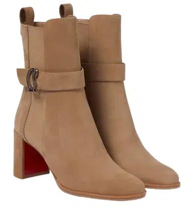 Christian Louboutin CL Chelsea Booty suede ankle boots | Thumbnail 1 Christian Louboutin CL Chelsea Booty suede ankle boots | Thumbnail 1