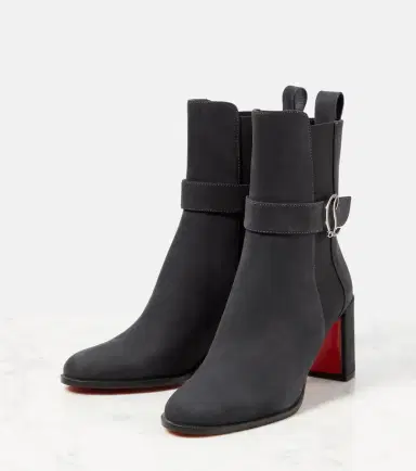 Christian Louboutin CL Chelsea Booty suede ankle boots | Thumbnail 3 Christian Louboutin CL Chelsea Booty suede ankle boots | Thumbnail 3