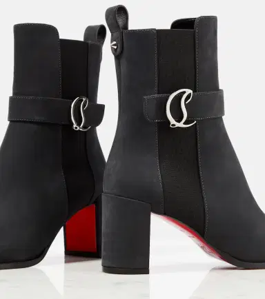Christian Louboutin CL Chelsea Booty suede ankle boots | Thumbnail 4 Christian Louboutin CL Chelsea Booty suede ankle boots | Thumbnail 4