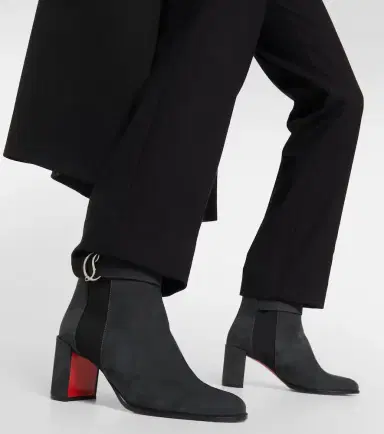 Christian Louboutin CL Chelsea Booty suede ankle boots | Thumbnail 5 Christian Louboutin CL Chelsea Booty suede ankle boots | Thumbnail 5