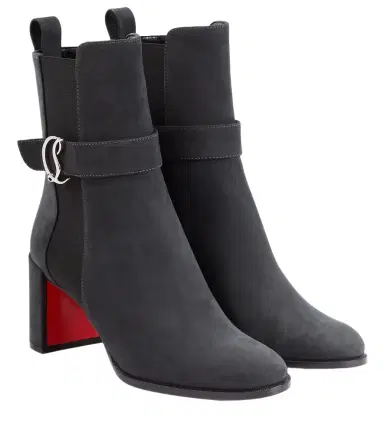 Christian Louboutin CL Chelsea Booty suede ankle boots | Thumbnail 1 Christian Louboutin CL Chelsea Booty suede ankle boots | Thumbnail 1