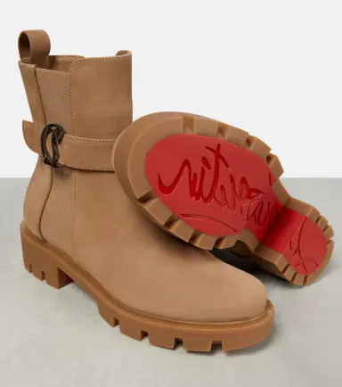 Christian Louboutin CL Chelsea suede ankle boots | Thumbnail 4 Christian Louboutin CL Chelsea suede ankle boots | Thumbnail 4