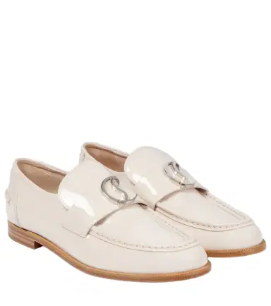Christian Louboutin CL Moc patent leather loafers | Thumbnail 1 Christian Louboutin CL Moc patent leather loafers | Thumbnail 1