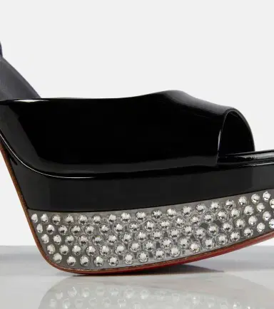 Christian Louboutin Cassandrina Alta 130 embellished sandals | Thumbnail 2 Christian Louboutin Cassandrina Alta 130 embellished sandals | Thumbnail 2
