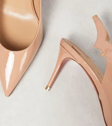 Christian Louboutin Patent leather slingback pumps | Thumbnail 2 Christian Louboutin Patent leather slingback pumps | Thumbnail 2