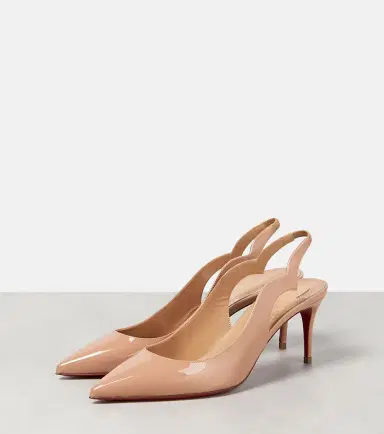 Christian Louboutin Patent leather slingback pumps | Thumbnail 3 Christian Louboutin Patent leather slingback pumps | Thumbnail 3