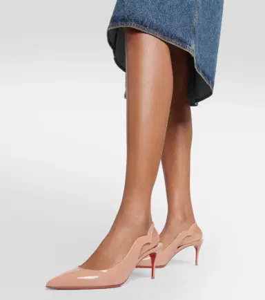 Christian Louboutin Patent leather slingback pumps | Thumbnail 6 Christian Louboutin Patent leather slingback pumps | Thumbnail 6
