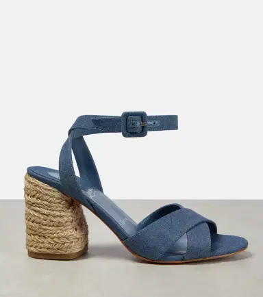 Christian Louboutin Summer Mariza denim espadrilles sandals | Thumbnail 4 Christian Louboutin Summer Mariza denim espadrilles sandals | Thumbnail 4