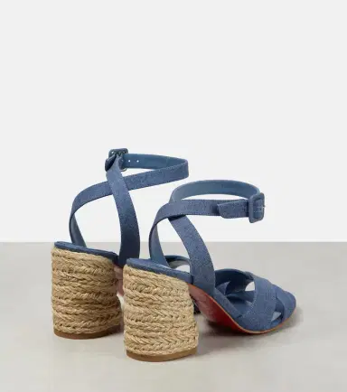 Christian Louboutin Summer Mariza denim espadrilles sandals | Thumbnail 6 Christian Louboutin Summer Mariza denim espadrilles sandals | Thumbnail 6