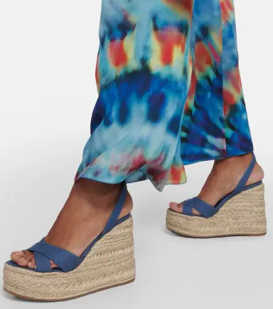 Christian Louboutin Mariza Zeppa canvas espadrille sandals | Thumbnail 2 Christian Louboutin Mariza Zeppa canvas espadrille sandals | Thumbnail 2