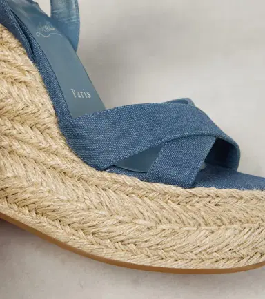 Christian Louboutin Mariza Zeppa canvas espadrille sandals | Thumbnail 6 Christian Louboutin Mariza Zeppa canvas espadrille sandals | Thumbnail 6