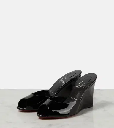 Christian Louboutin Me Dolly Zeppa patent leather sandals | Thumbnail 6 Christian Louboutin Me Dolly Zeppa patent leather sandals | Thumbnail 6