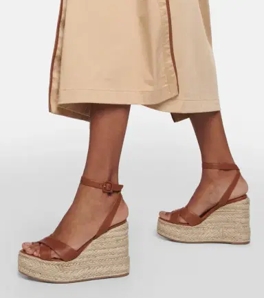Christian Louboutin Mariza Zeppa leather espadrille sandals | Thumbnail 2 Christian Louboutin Mariza Zeppa leather espadrille sandals | Thumbnail 2