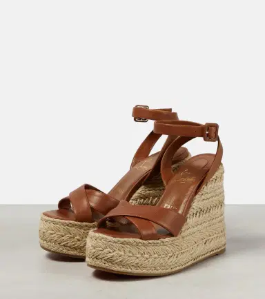 Christian Louboutin Mariza Zeppa leather espadrille sandals | Thumbnail 5 Christian Louboutin Mariza Zeppa leather espadrille sandals | Thumbnail 5