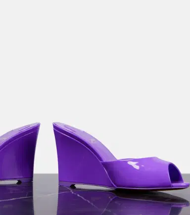 Christian Louboutin Me Dolly Zeppa patent leather mules | Thumbnail 2 Christian Louboutin Me Dolly Zeppa patent leather mules | Thumbnail 2