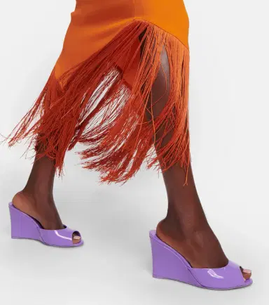 Christian Louboutin Me Dolly Zeppa patent leather mules | Thumbnail 5 Christian Louboutin Me Dolly Zeppa patent leather mules | Thumbnail 5