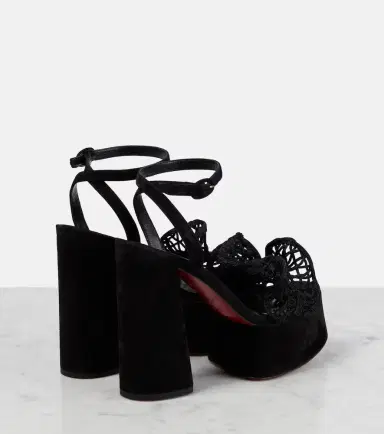 Christian Louboutin Deia Frou Alta macramé sandals | Thumbnail 2 Christian Louboutin Deia Frou Alta macramé sandals | Thumbnail 2