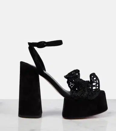 Christian Louboutin Deia Frou Alta macramé sandals | Thumbnail 4 Christian Louboutin Deia Frou Alta macramé sandals | Thumbnail 4