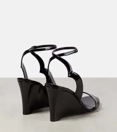 Christian Louboutin Patent leather wedge sandals | Thumbnail 2 Christian Louboutin Patent leather wedge sandals | Thumbnail 2