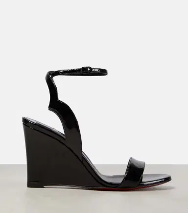 Christian Louboutin Patent leather wedge sandals | Thumbnail 3 Christian Louboutin Patent leather wedge sandals | Thumbnail 3