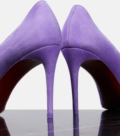 Christian Louboutin Kate 85 patent suede pumps | Thumbnail 4 Christian Louboutin Kate 85 patent suede pumps | Thumbnail 4