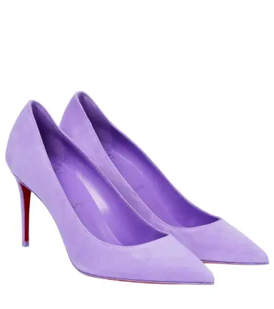 Christian Louboutin Kate 85 patent suede pumps | Thumbnail 1 Christian Louboutin Kate 85 patent suede pumps | Thumbnail 1