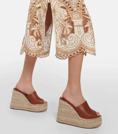 Christian Louboutin Ariella Zeppa leather espadrille wedges | Thumbnail 6 Christian Louboutin Ariella Zeppa leather espadrille wedges | Thumbnail 6