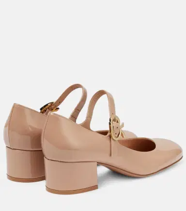 Gianvito Rossi Mary Ribbon patent leather pumps | Thumbnail 2 Gianvito Rossi Mary Ribbon patent leather pumps | Thumbnail 2